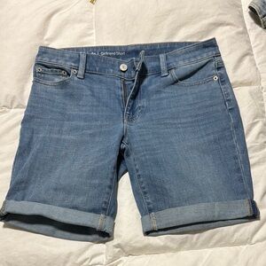 J.Crew Denim Girlfriend Shorts